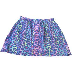 NWOT Banana Boat Women’s Sz L Leopard Print Skort UPF 50